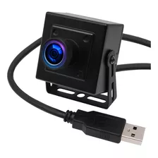 Elp Mini Cámara De Seguridad Usb De Aluminio Con Lente Ojo.