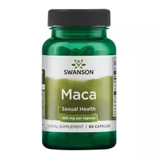 Maca 500 Mg X 60 Cap Swanson Sabor Neutro