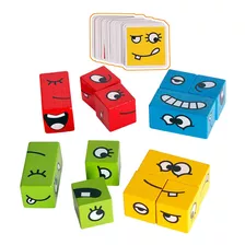 Brinquedo Educativo Infantil Cubo Das Emoções