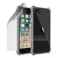 Carcasa Para iPhone 7 Transparente + Lámina Hidrogel