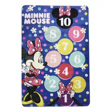 Alfombra Memoria 127x197 Minnie Mouse Infantil Oficial