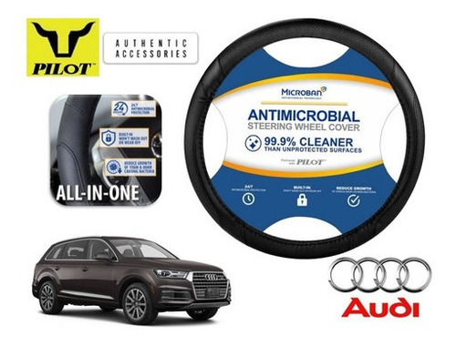 Funda Cubrevolante Negro Antimicrobial Audi Q7 2018 Foto 4