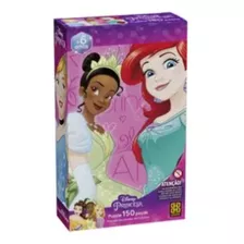 Quebra Cabeça Disney Princesas 150 Pçs Grow Infantil Menina