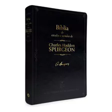 Bíblia De Estudos E Sermões De C. H. Spurgeon: Nova Versão Transformadora, De Spurgeon, Charles Haddon. Editora Ministérios Pão Diário Em Português, 2018