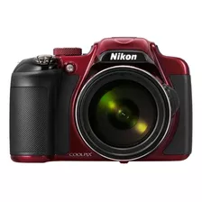  Nikon Coolpix P600 Compacta Avanzada Color Rojo