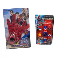 Kit Homem Aranha - Relógio Lançador + Relógio Com Boneco