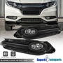 Fits 2016-2018 Honda Hr-v Hrv Vezel Bumper Fog Lights W/ Spa