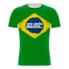 Camisa Camiseta Patriota Ore Pelo Brasil