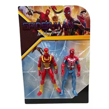 Pack Spiderman 2 (iron Spiderman & Spiderman) 14cm 