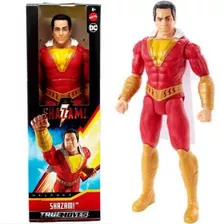 Boneco Shazam Dc Comics Mattel 30cm Articulado.