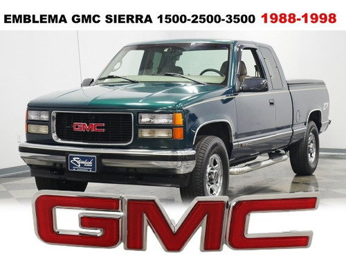 Emblema Parrilla Gmc Sierra 1500-2500-3500 1988-1998. Foto 2