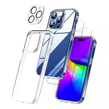 Case Transparente Para iPhone 11, Pro, Pro Max + Mica+ Lente