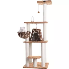 Armarkat A6403 Clásico Árbol De Gato Con Cesta 64 Chocolate