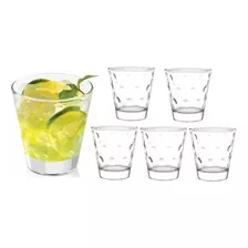 Set 6 Vasos De Pisco Sour 350ml Vidrio - Cristar Color Transparente