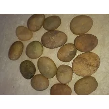 Pedras Para Berimbau Cascalho Natural Rio Ovais Aquário 500g