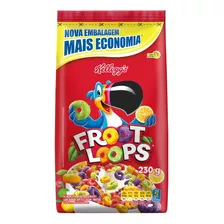 Cereais Kellogg's Froot Loops Frutas Em Pacote 230 G