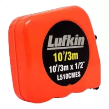 Trena Lufkin 3 Metros + Certificado De Calibração Rastreável