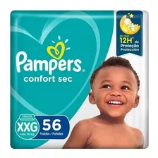 Fralda Infantil Descartavel Pampers Confortsec Super Bag