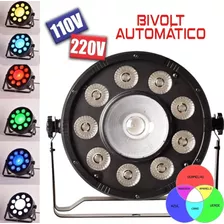 Canhão Iluminação 9x10w + 1x30w Led Cob Rgb 120 Watts Total