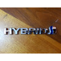 Letras Emblema Prius Hybrid 2018-2021
