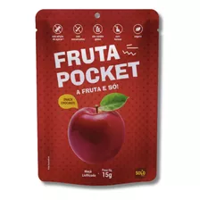 Fruta Pocket Maça 100% Natural Fruta Liofilizada 15gr