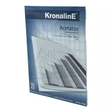 Acetatos Konaline Tamaño Carta 25 Hojas 4 Milesimas