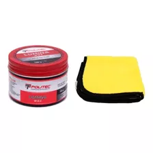 Kit Polimento Automotivo Lumina Wax + Microfibra Amarela