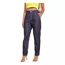 Calça Jeans Feminina Slouchy Com Elástico