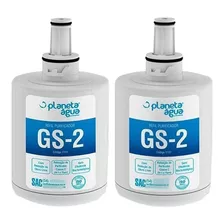 Kit 2 Refil Gs-2 Geladeira Samsung Side By Side Hafin2/exp