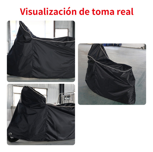 Funda Para Motos Impermeable Cubierta Grueso Lluvia/uv/polvo Foto 5