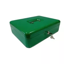 Cofre Porta Valores Caja Dinero Monedero Verde Nº 3 D10