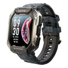 Smartwatch Impermeável Super Militar Outdoor Ip68/5atm