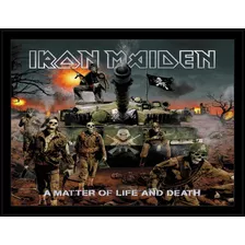 A Matter Of Life And Death Quadro Iron Maiden Rock R852