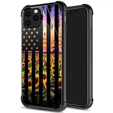 Funda Para iPhone 12, Diseño De Bandera De Girasol Para Iph