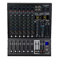 Mezladora Gc Nx600 Audio Mixer Profesional 99 Dsp 6 Canales