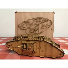 Maqueta Tanque F41 Fray Bentos Ii Serv Corte Láser