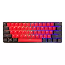 Kraken Pro 60 - Edición Bred 60% Teclado Mecánico Rgb Par...