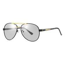 Gafas Marca Reggaeon Logo Mercedes Benz 11014 Camaleón N/oro