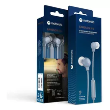 Audífono In-ear Manos Libres Motorola Earbuds 3s Línea 2022 Color Celeste