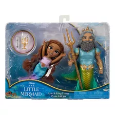 Disney The Little Mermaid Ariel King Triton Petite Gift Set