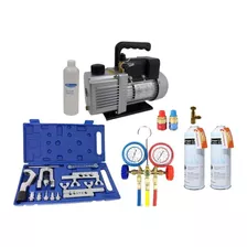 Kit Automotivo E Split Bomba De Vacuo Manifold Flangeador