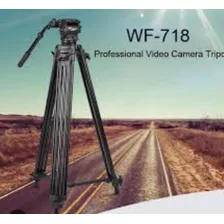 Tripode Profesional Weifeng Wf 718 1.9m Video Fluido+bolso