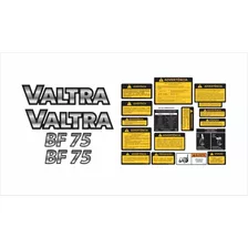 Jogo Etiquetas Adesivo Trator Valmet Valtra Bf75 Bf 75