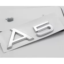 Emblema Adesivo Audi A5 Sportback Traseiro Cromado Original