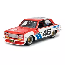 Auto Colección - Bre 1971 Datsun 510 #46 - Tokyo Mod (1:24)