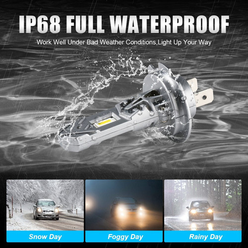 Kit De Faros Led H7 D/luz Alta/baja 18000lm 60w P/auto,  [u] Foto 7