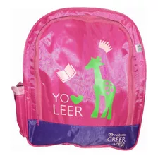 Natura Mochila Rosa Creer Para Ver Exclusiva 30 X 38 X 11 Cm