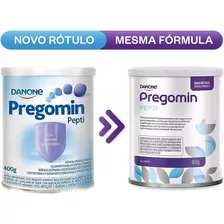 Danone Pregomin Pepti Fórmula Infantil Em Pó Sem Glúten En Lata De 1 De 400g  0 A 12 Meses