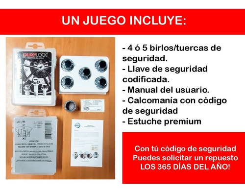 Tuercas Seguridad Jeep Wrangler Jk Unlimited Sport 4x4 Foto 3