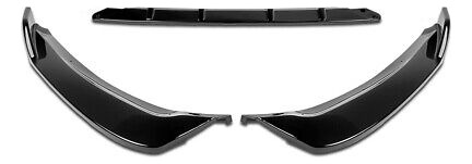 [3pcs] For 17-18 Ford Fusion Painted Black Front Bumper  Zzf Foto 2